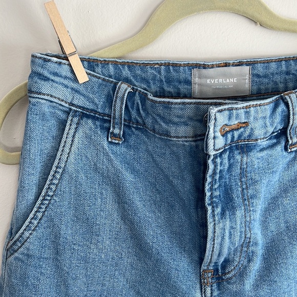 Everlane wide leg cropped jean - Picture 2 of 4